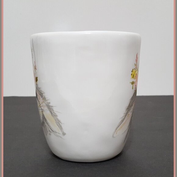 NEW Certified International Set of 4 Sweet Bunny Mugs 20 OZ Earthenware - Picture 5 of 7